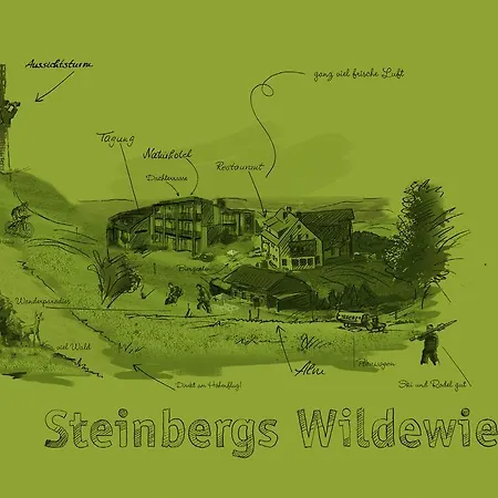 Steinbergs Naturhotel Hotell Wildewiese